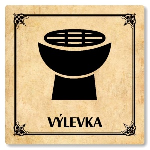 Výlevka, 118x118mm, pergamen, Nebraska